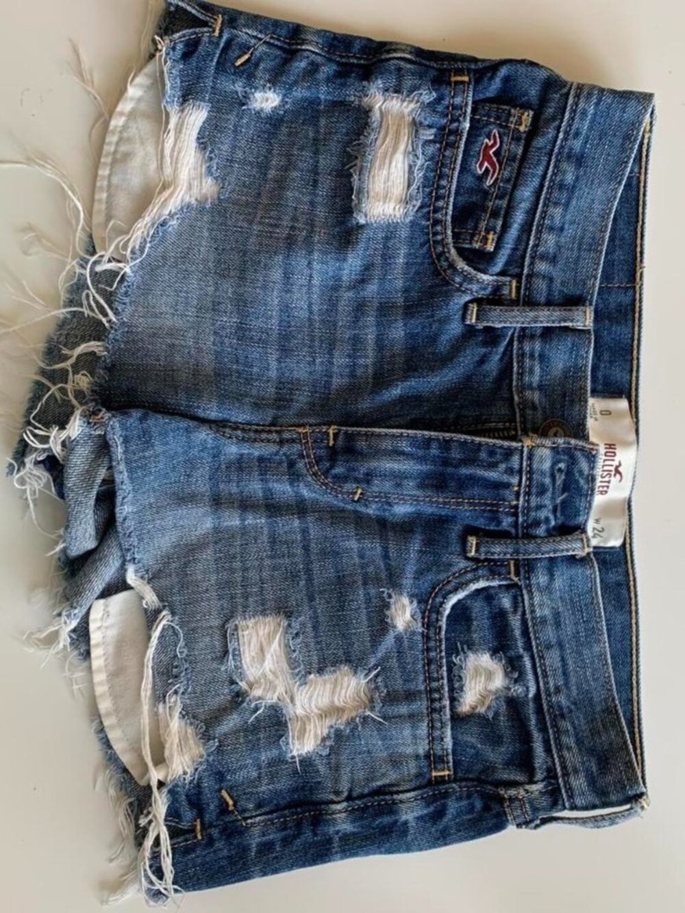 Y2k Distressed Hollister Shorts